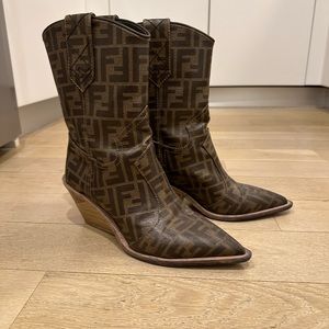 Fendi Cowboy Boots